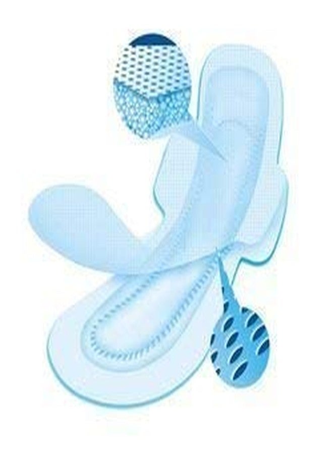 Extra Care Womens/Girls XXL Sanitary Pads (Napkins) with Wings - Pack of 40(Pack of 3) - Image 4